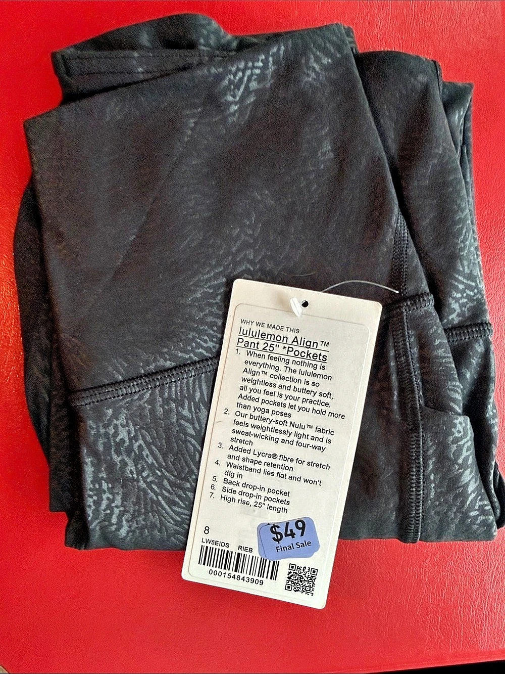 A New Day Pull-On 2-Pocket Pant Animal Print Pants Size 8 NWT
